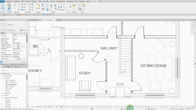 Autodesk Revit Essentials 2025 – Beginner to Intermediate – Screenshot 3