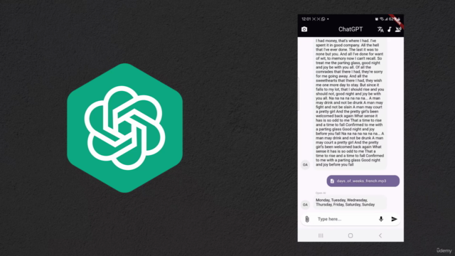 Build AI Chatbots in Flutter - ChatGPT & Generative AI Apps – Screenshot 1