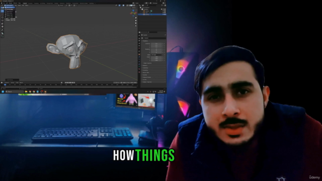 Blender Crash Course: Modeling, Texture and Rendering – Screenshot 1