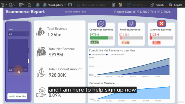 Power BI for Professionals: Master Data Storytelling – Screenshot 4