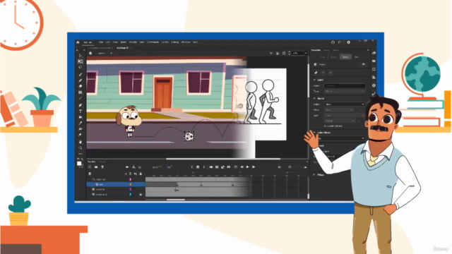 Complete Beginners Course for Adobe Animate – Screenshot 3