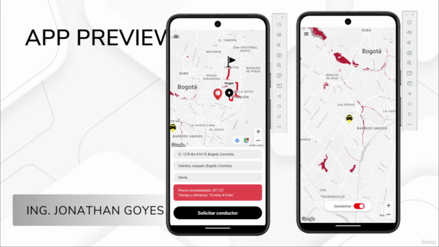 Crea una APP clone InDriver UBER con React Native NestJS SQL – Screenshot 3