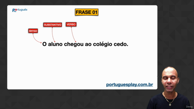 Curso de Análise de Frases – Screenshot 1