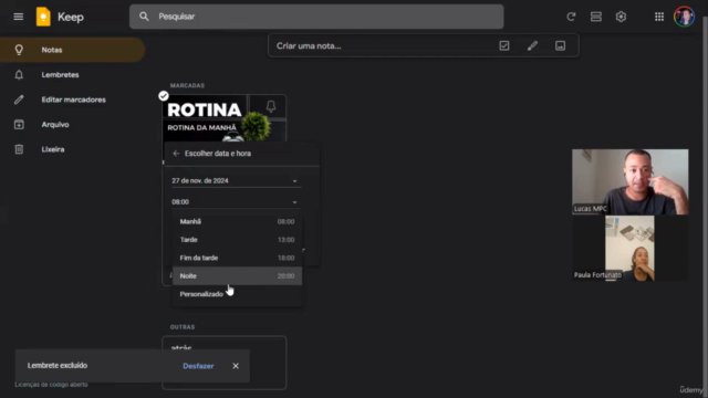 CRIANDO UMA ROTINA COM FOCO EM RESTULTADOS – Screenshot 1