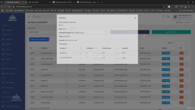 Desarrolla un Sistema de Compra y Venta con Laravel +ChatGPT – Screenshot 3