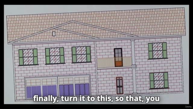 Design Your Own Home 2D Elevation Step-by-Step in AutoCAD – Screenshot 1