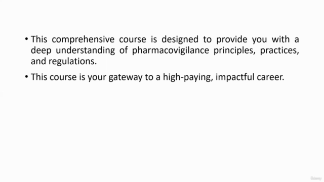 The Complete Pharmacovigilance Course: Become Professional – Screenshot 1