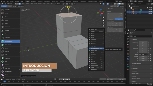Modelado de personaje cartoon para animación con Blender 3D – Screenshot 2