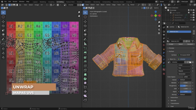 Modelado de personaje cartoon para animación con Blender 3D – Screenshot 3