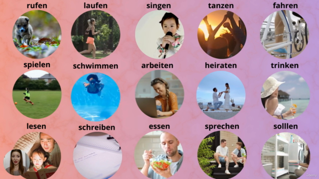 100 najpopularniejszych niemieckich czasowników – Screenshot 3