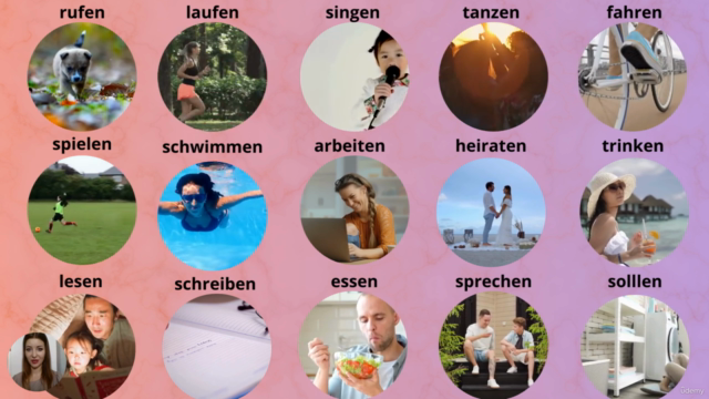 100 najpopularniejszych niemieckich czasowników – Screenshot 4