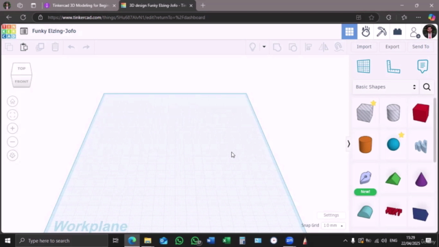 Tinkercad 3D Modeling for Beginners: Create Your Designs! – Screenshot 2