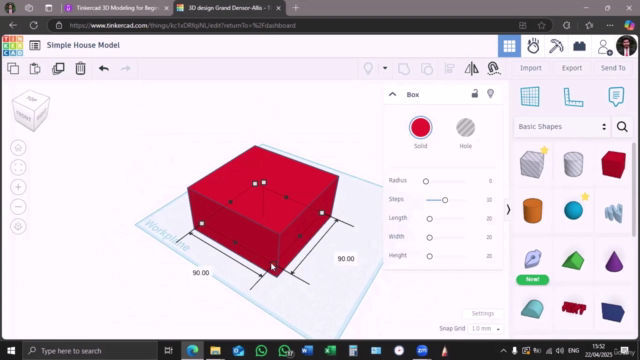Tinkercad 3D Modeling for Beginners: Create Your Designs! – Screenshot 4
