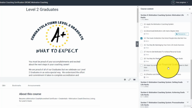 Motivation Coaching Certification GRCMC Motivation Coaching - Screenshot_03