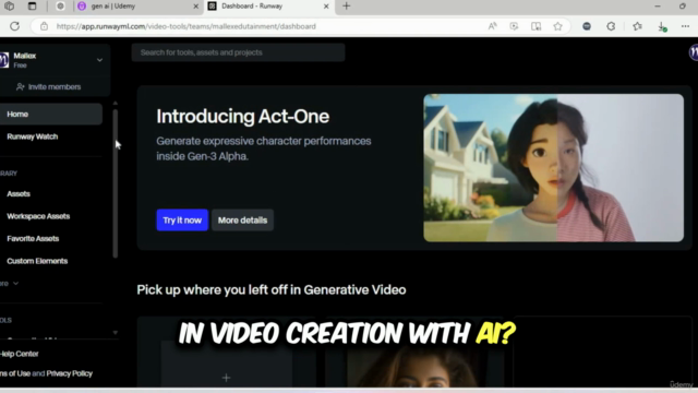 The Generative AI for Midjourney, Invideo AI and Runway ML – Screenshot 4