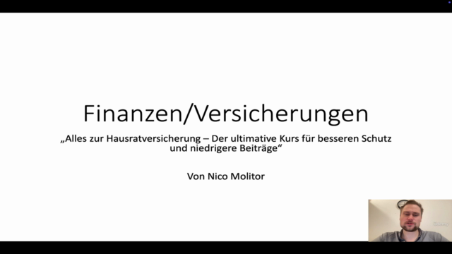 Finanzen/Versicherungen: Teil 1 - Hausratversicherung – Screenshot 1