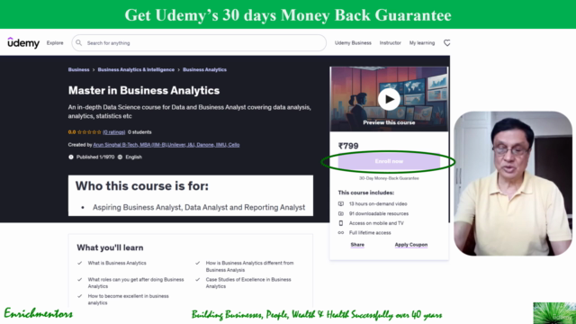 Master in Business Analytics – Screenshot 4
