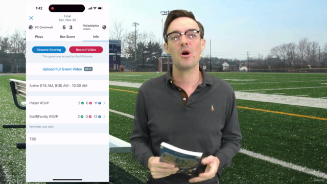 Sports Video: Recording, Analysis and Live Streaming – Screenshot 1
