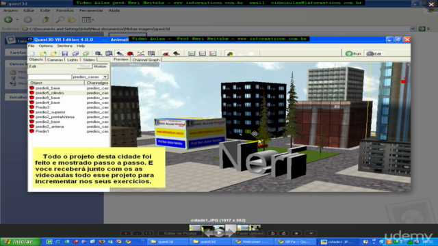 Quest 3D ambientes virtuais, jogos, simuladores – Screenshot 4