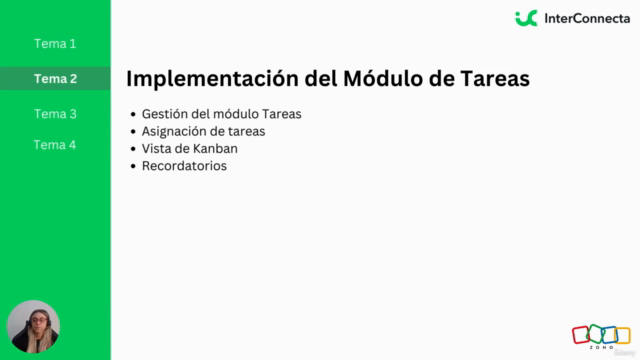 Zoho CRM: Gestión de Tareas y Calendario – Screenshot 2