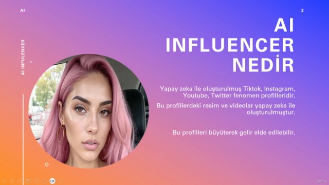 Yapay Zeka Influencer Sermayesiz Şekilde Para Kazanın! – Screenshot 1
