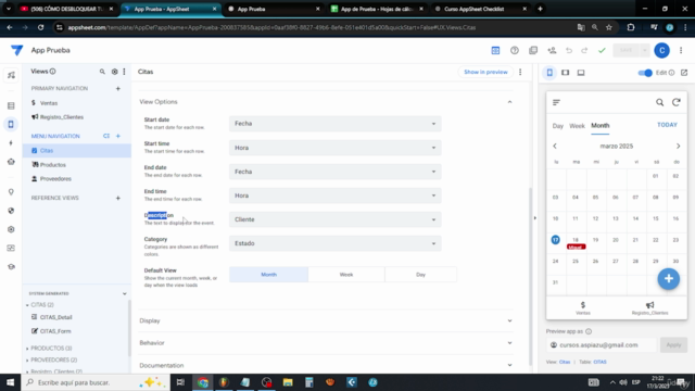 AppSheet desde Cero: Crea Apps sin Programar (No Código) – Screenshot 3