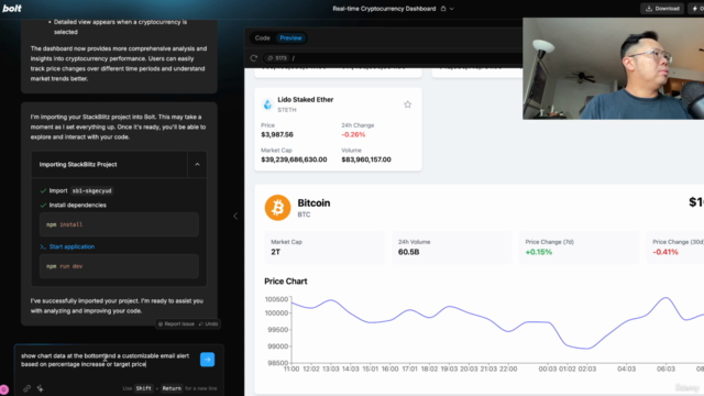 Vibe AI Coding for Beginners using Bolt – Screenshot 4