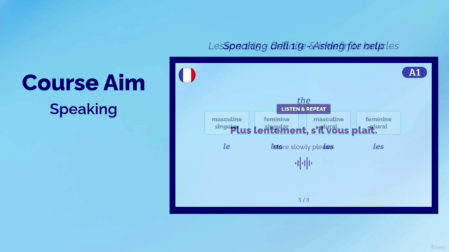 The Complete French Course | Start speaking French today! – Screenshot 2