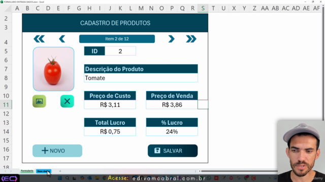 Parte 2 - Formulário de dados com foto no Excel com VBA – Screenshot 2