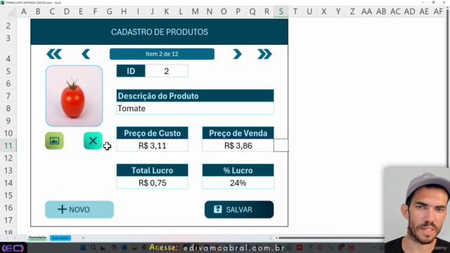 Parte 2 - Formulário de dados com foto no Excel com VBA – Screenshot 3