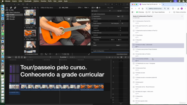 Final Cut Pro (atual 2025) Completíssimo do Zero – Screenshot 3