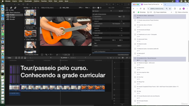 Final Cut Pro (atual 2025) Completíssimo do Zero – Screenshot 4