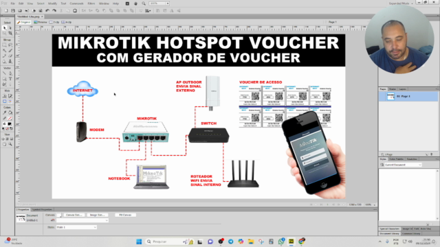 Configurando Hotspot Mikrotik Voucher – Screenshot 1