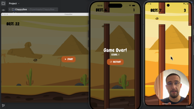 Full-Stack Game Development - Kotlin & Compose Multiplatform – Screenshot 1
