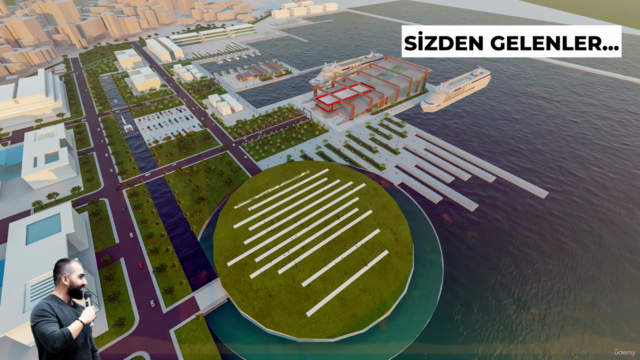 Corona ile Dış Mekan Render & Peyzaj – Screenshot 4