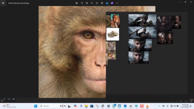 BLACK MYTH WUKONG 3D HEAD DESIGN TUTORIAL – Screenshot 1