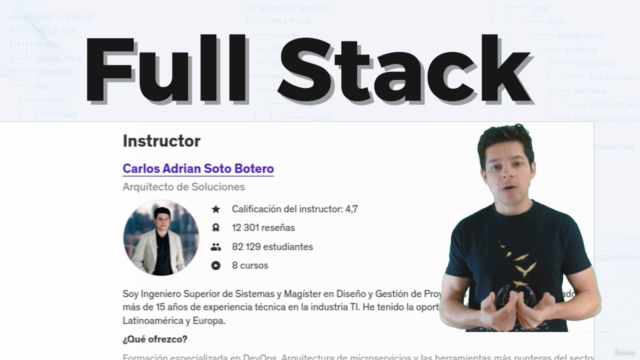 Desarrollo Full Stack integrando Angular, Spring Boot y APIs – Screenshot 1