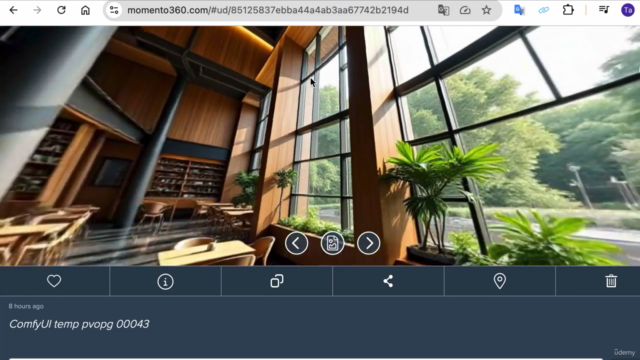 (Ken Cen出品)Generative AI第16部 ComfyUI 進階版 - 360度無縫全景圖 – Screenshot 3