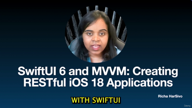 SwiftUI 6 and MVVM: Creating RESTful iOS 18 Applications – Screenshot 1