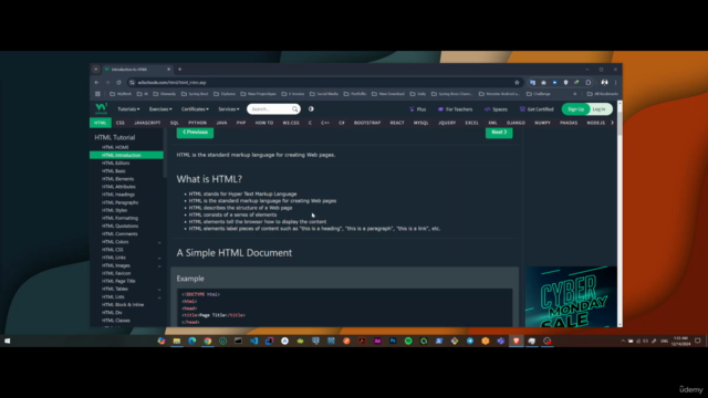 Learn HTML – Full Tutorial [Arabic] – Screenshot 1