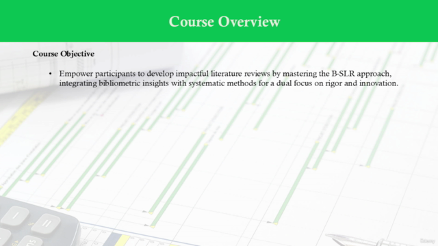 Mastering Bibliometric-Systematic Literature Reviews (B-SLR) – Screenshot 1
