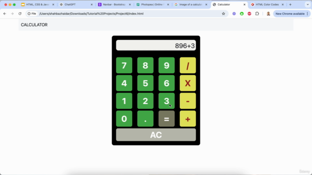 HTML, CSS, Bootstrap and Javascript - Beginner to Master – Screenshot 4