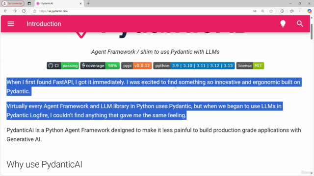 Introduction to Pydantic AI Agent Framework in Python – Screenshot 1