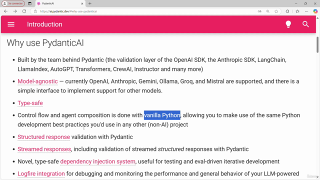 Introduction to Pydantic AI Agent Framework in Python – Screenshot 4