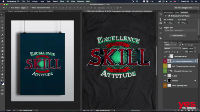 Typographic Poster Design - From Sketch to Vector – Screenshot 4