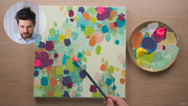 Painting with Freedom Acrylic Abstract paintings and Vibrant – Screenshot 4
