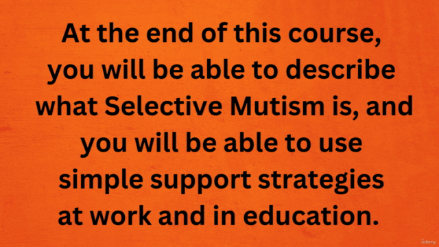 Selective Mutism Awareness and Support Training: How to help – Screenshot 3