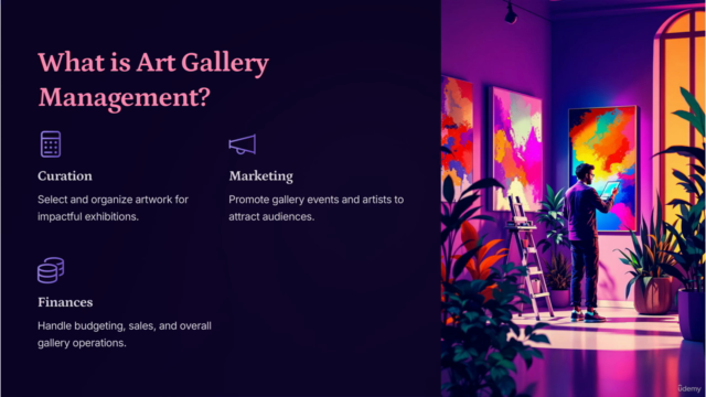 Fundamentals of Art Gallery Management & Exhibition Design – Screenshot 2