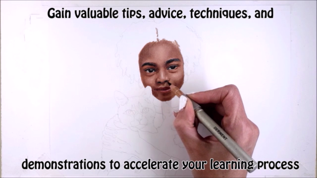 Colored Pencil Course: How to Draw People and Pets – Screenshot 3
