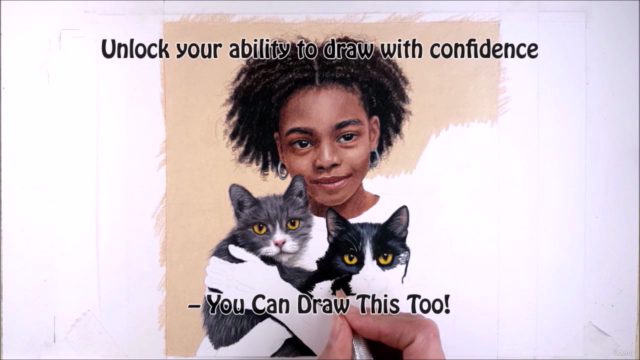 Colored Pencil Course: How to Draw People and Pets – Screenshot 4